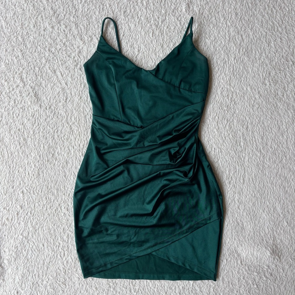 Windsor Green Mini Dress